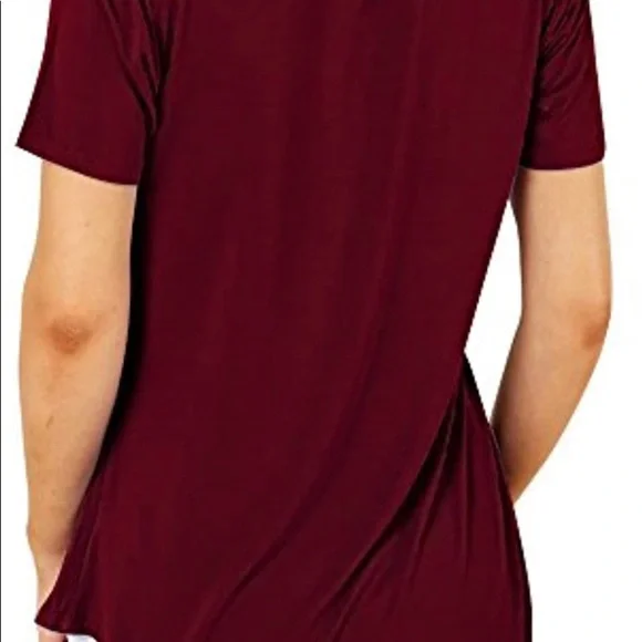 Red Pocket Tee Small - Picture 3 of 5